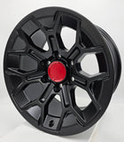 Replica Wheels - TR8 Matte Black 17x8