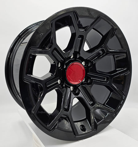 Replica Wheels - TR8 Gloss Black 17x8