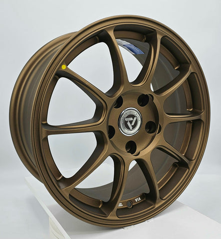 VLF Wheels - ULF15 Flowform Satin Bronze 18x8