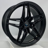 VLF WHEELS - VLFG01 FlowForm Satin Black 18x8.5