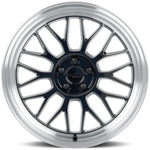 Katana Wheels - KR06 Gloss Black Machined Lip 18x8