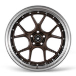 MFlow Racing Wheels - MFL1 FlowForm Matte Bronze Machined Lip 19x8.5