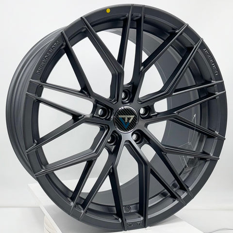 VLF Wheels - VLF06 FlowForm Matte Gunmetal 18x9