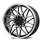 Katana Wheels - KR09 Gloss Black Machined Face 18x8