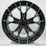 VLF Wheels - VLF13 FlowForm Gunmetal Machined Face 18x8