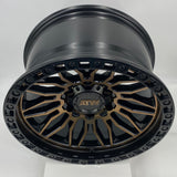 ATW Wheels - NILE Satin Black Polished Bronze 17x9