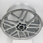 Luxxx Wheels - Venom 48 Silver Machined Face 18x8.5