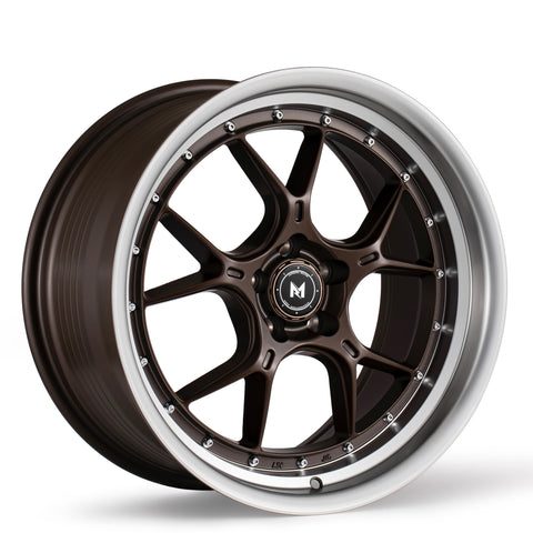 MFlow Racing Wheels - MFL1 FlowForm Matte Bronze Machined Lip 19x8.5