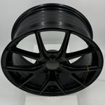 Starcarrun Wheels - 502-2 Flow Formed Satin Black 17x7.5