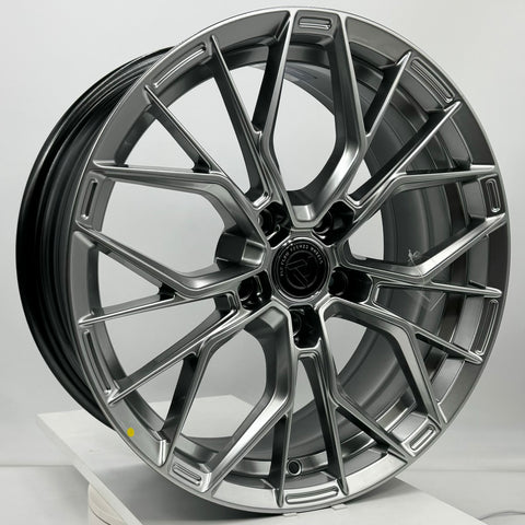 VLF Wheels - ULF23 FlowForm Hyper Black 17x7.5