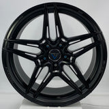 VLF WHEELS - VLFG01 FlowForm Satin Black 18x8.5