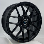 VLF WHEELS - VLF38 FlowForm Satin Black 17x7.5