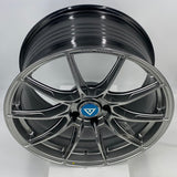 VLF WHEELS - VLF27 FlowForm Hyper Black 19x9.5