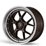 MFlow Racing Wheels - MFL1 FlowForm Matte Bronze Machined Lip 19x8.5