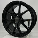 Starcarrun Wheels - 502-2 Flow Formed Satin Black 17x7.5