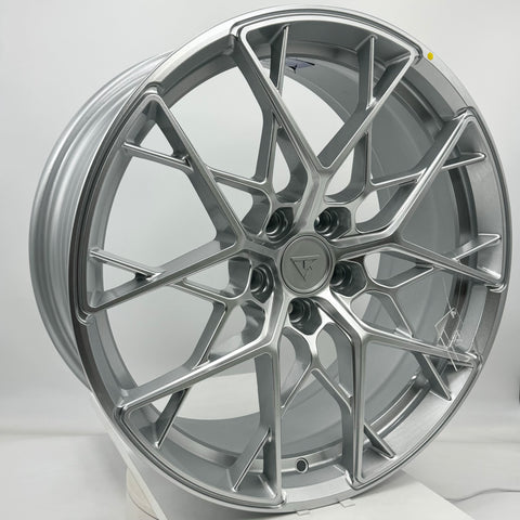 VLF Wheels - ULF22 Flowform Full Silver 19x8.5