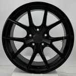 Starcarrun Wheels - 502-2 Flow Formed Satin Black 17x7.5