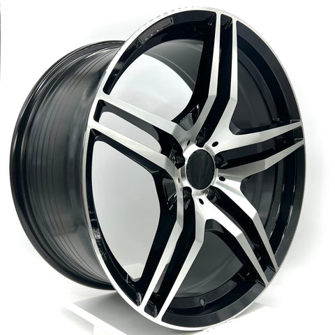 Replica Wheels - MB3 Gloss Black Machined Face 19x8.5