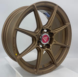 VLF Wheels - VLF02 FlowForm Santin Bronze 15x6.5