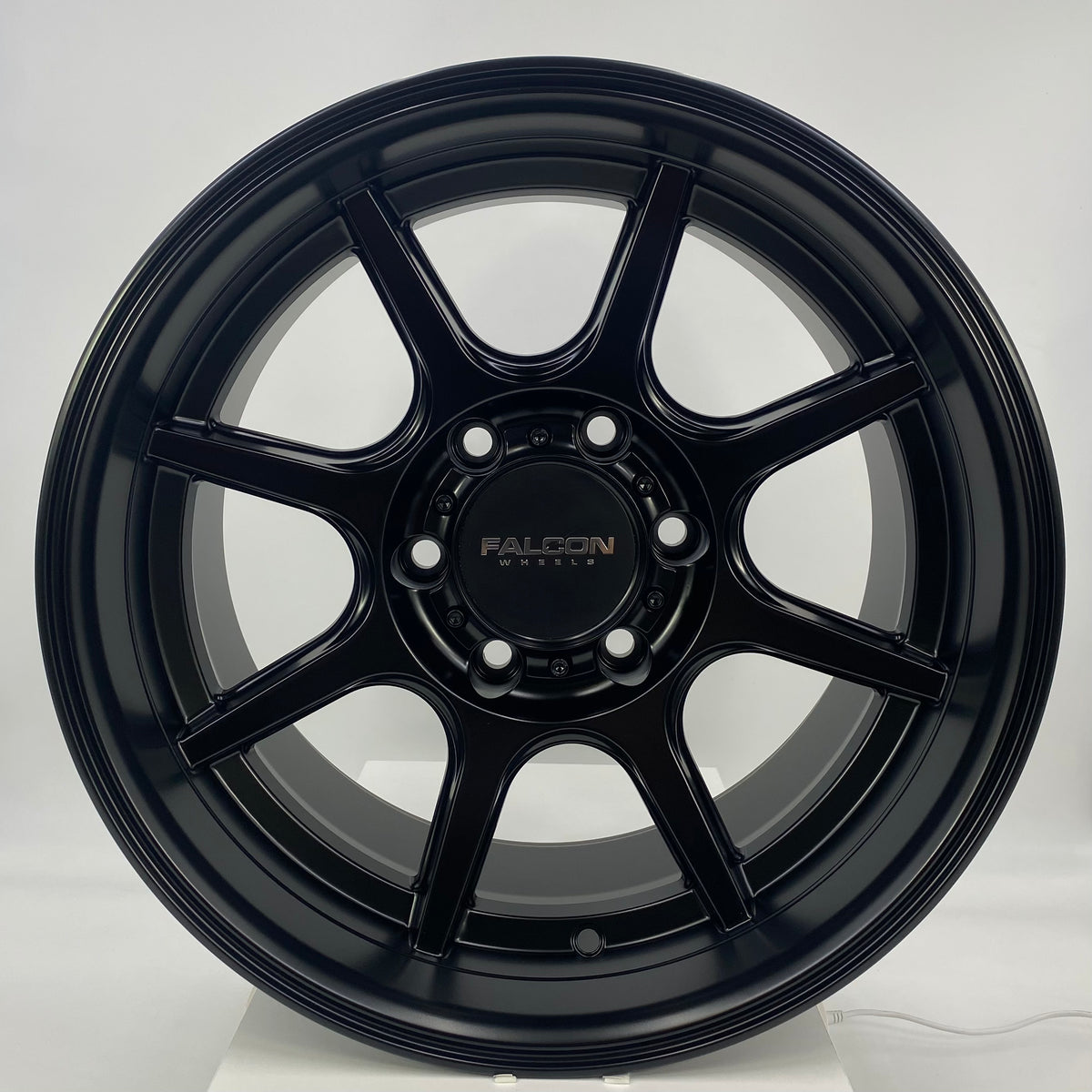 Falcon Wheels - T8 Matte Black 17x9 – VID Wheels