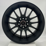 White Diamond Luxury Wheels - W824 Matte Black 17x7.5