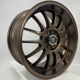 White Diamond Luxury Wheels - W824 Satin Bronze 17x7.5