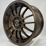 White Diamond Luxury Wheels - W824 Satin Bronze 17x7.5