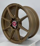 VLF Wheels - VLF02 FlowForm Santin Bronze 16x7