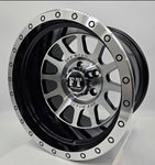 Full Throttle Offroad - FT5092 Gloss Black Machined Face 15x10