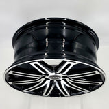 DRW Wheels - D13 Gloss Black Machined Face 18x8