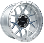 Falcon Wheels - TX Silver Machined Face 17x9