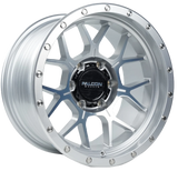 Falcon Wheels - TX Silver Machined Face 17x9