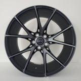 Inovit Wheels - Speed Black Machined Face Dark Tint 20x10