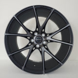 Inovit Wheels - Speed Black Machined Face Dark Tint 20x8.5