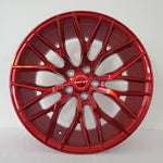 Inovit Wheels - Blitz Candy Red Machined Face 19x8.5