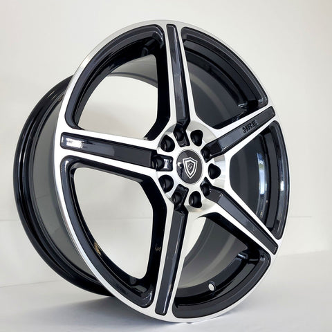 G Line Luxury Wheels - G5067 Gloss Black Machined 17x7.5