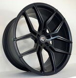 Marquee Luxury Wheels - M1000W Satin Black 22x10.5