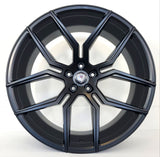 Marquee Luxury Wheels - M1000W Satin Black 22x10.5