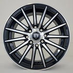 G Line Luxury Wheels - G0118 Gloss Black Machined Face 14x5.5