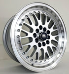 MST Wheels - MT10 Silver Machined Face 15x7