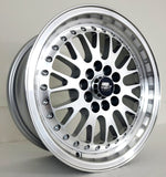 MST Wheels - MT10 Silver Machined Face 15x7