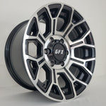 Voxx Wheels GFX - TR19 Gloss Black Machined Face 17x8.5
