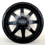 Voxx Wheels - TR12 Matte Black 20x9