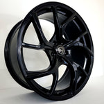 Elegant Wheels - E008 Gloss Black 20x8.5