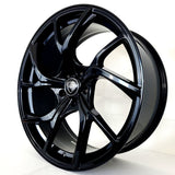 Elegant Wheels - E008 Gloss Black 20x8.5