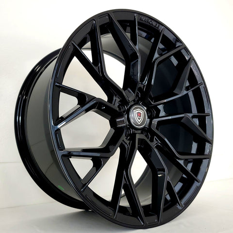 Marquee Luxury Wheels - M1004 Gloss Black 20x9