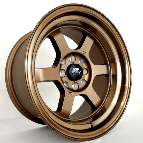 MST Wheels - MT01T Matte Bronze 15x8