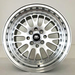 MST Wheels - MT10 Silver Machined Face 15x8