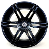 Luxxx Wheels - LUX16 Satin Black 22x9.5