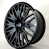 Luxxx Wheels - LE7 Gloss Black Milled 24x10